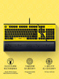 Razer x Pokémon Pikachu Wired Gaming Mechanical Keyboard, Optional Rest
