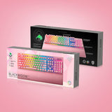 Razer BlackWidow V3 Wired Mechanical Keyboard Green Switch US Layout - Quartz