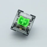 10pcs Razer Green Mech Switches Dual Side Walls Transparent Upper Housing Used