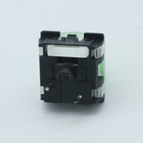 10pcs Razer Green Mech Switches Dual Side Walls Transparent Upper Housing Used