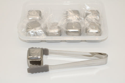 ASUS ROG Stainless Steel Reusable Ice Cubes 8 pcs in a set