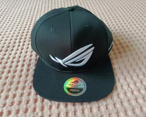 Authentic ASUS ROG Silver Logo Baseball Cap Hat